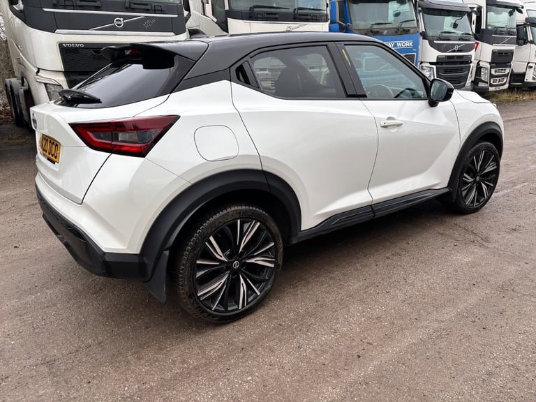 2020 NISSAN JUKE TEKNA + DIG T 1.0 PETROL WHITE  SUV DAMAGED SALVAGE 