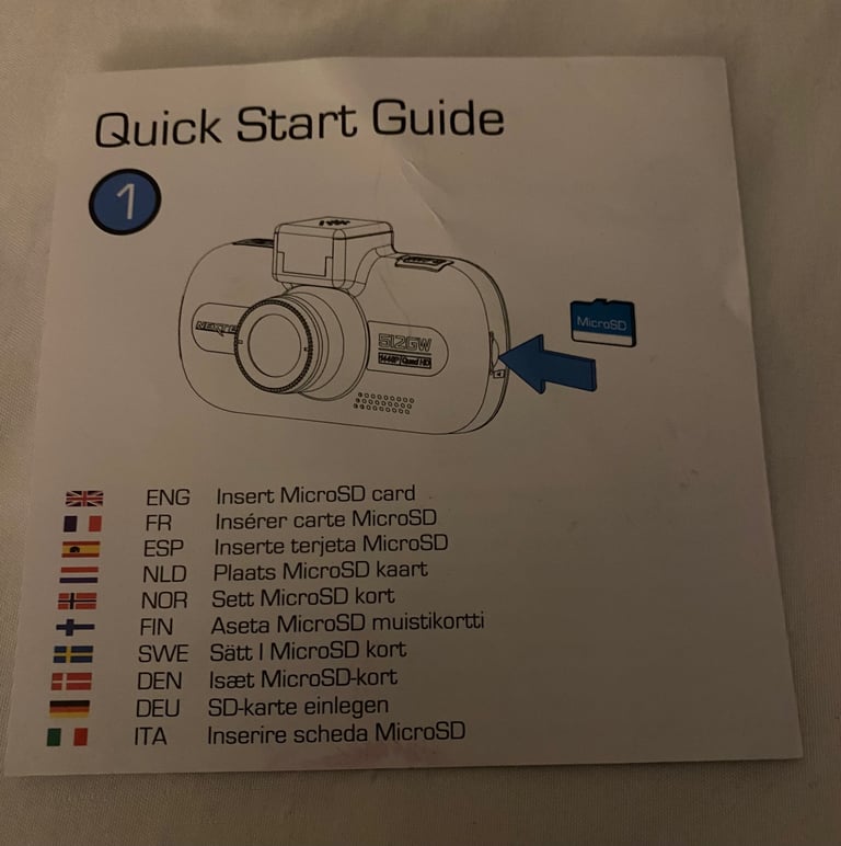 Nextbase 512GW 1440p Dash Camera - Black 