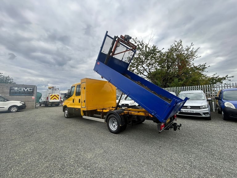 2016 Iveco Daily QUARTER TON PENNY CRANE - 11 FT TIPPING BODY  NA Diesel Manual