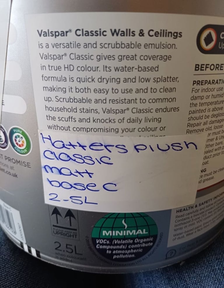 ✨️New Valspar B&Q paint unopened 🙏🏻MUST GO TODAY 