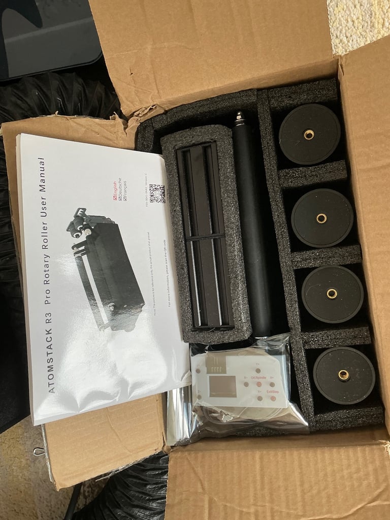 ATOMSTACK A20 PRO LASER ENGRAVER + EXTRAS