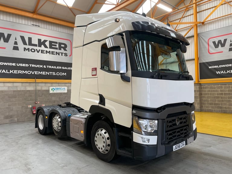 image for RENAULT T460 OPTIFUEL *EURO 6* 6X2 TRACTOR UNIT – 2018 – JG56 CSG