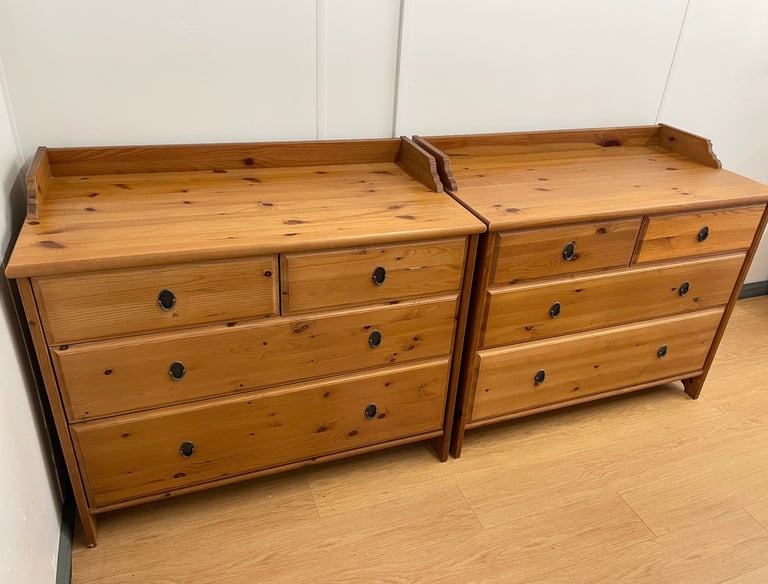 image for 2x IKEA Wooden Drawers, Free Delivery