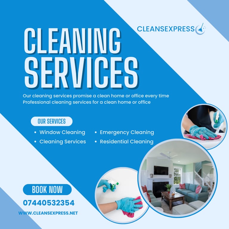 Cleaning Services: Domestic cleaning and Commercial cleaning & End of Tenancy Cleaning 🧼✨:REA