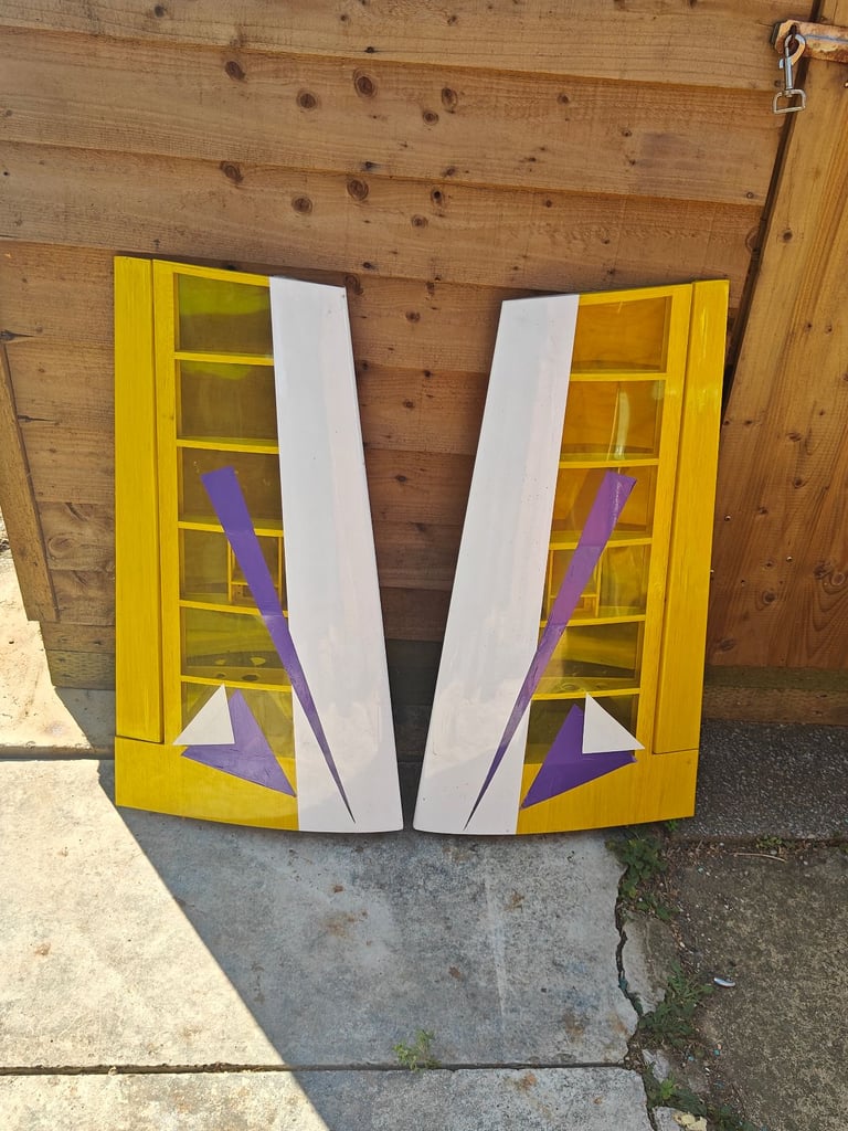 image for Pair of ARTF RC aerobatic plane wings, ideal for fun fly aeroplane etc