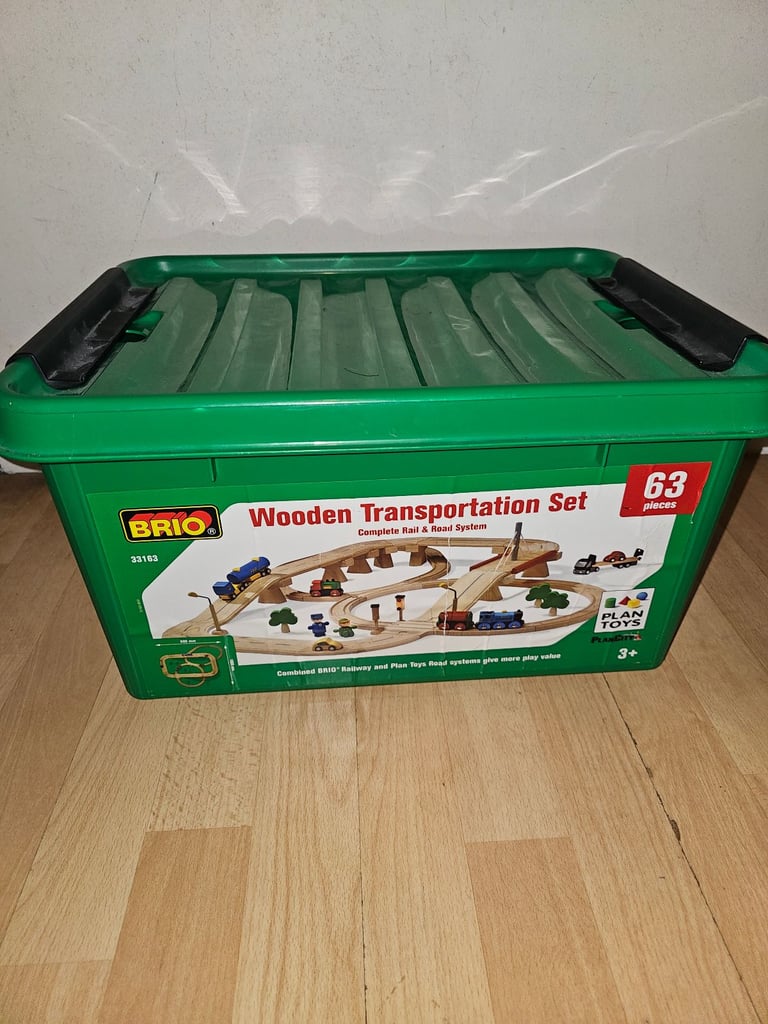 image for Wooden transportation set