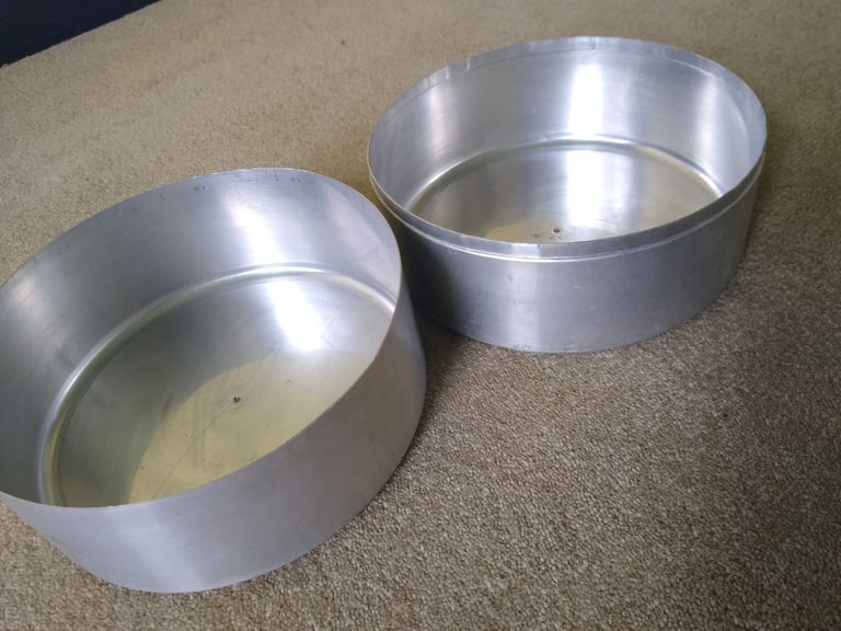 2-Part Spun Aluminium Drum/Container - JOB LOT