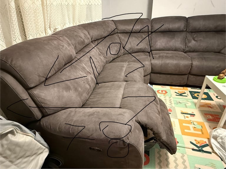 image for Dark grey sof