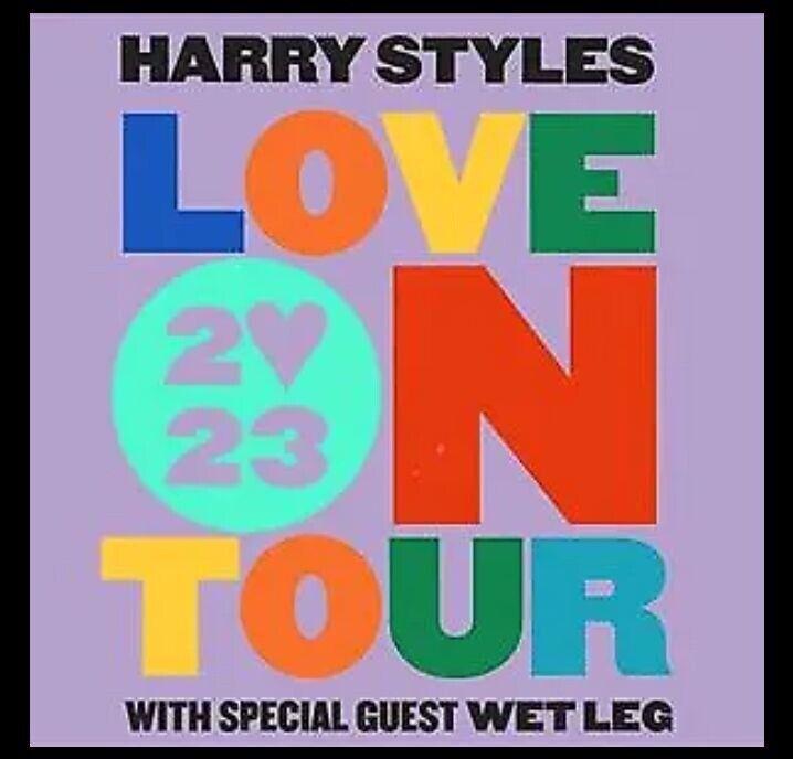 Harry styles tickets Wembley stadium x4 Floor Standing 