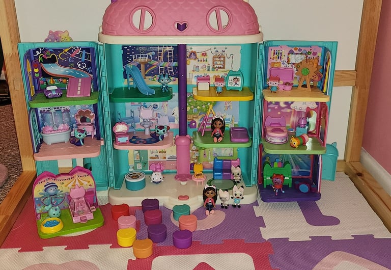 image for Gabby dollhouse plus additional rooms 