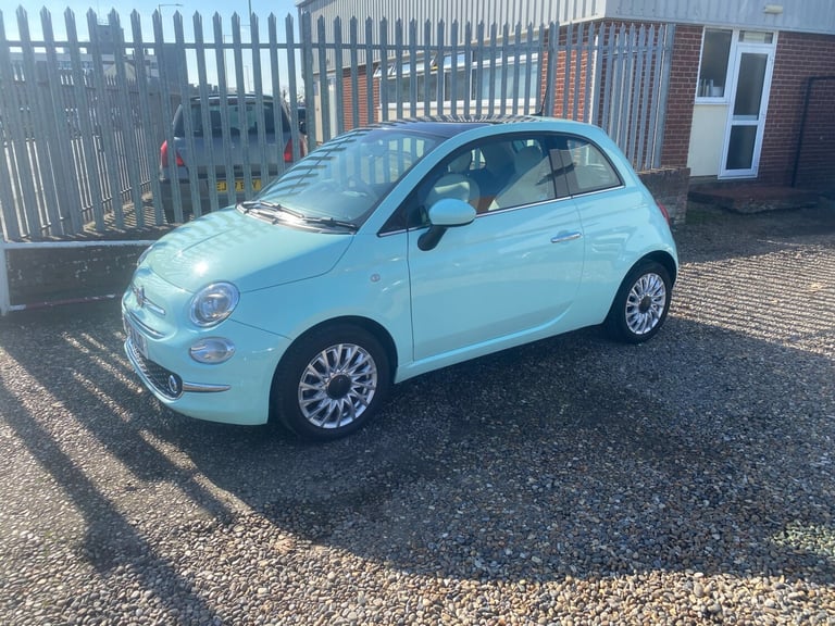 2016 Fiat 500 1.2 Lounge 3dr HATCHBACK Petrol Manual