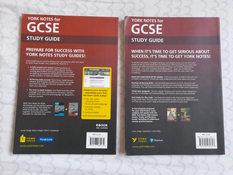GCSE 9-1 York Notes English Literature Revision Guides 