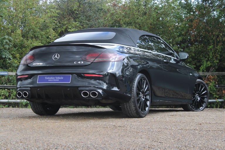 2019 Mercedes-Benz C Class 3.0 C43 V6 AMG (Premium) Cabriolet G-Tronic+ 4MATIC Euro 6 (s/s) 2dr C...