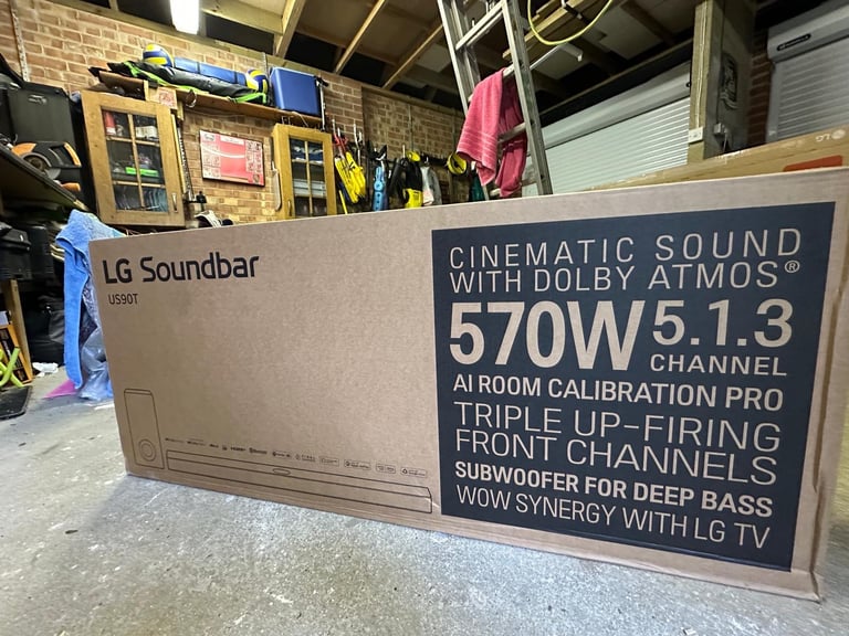 image for 5.1.3 channel LG Soundbar for TV with Dolby Atmos US90TY