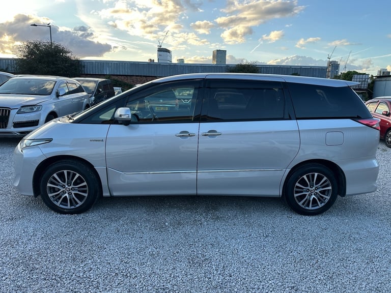 2019 TOYOTA ESTIMA HYBRID 12/2019 (69 PLATE) PURPLE 7 SEATER HALF LEATHER 