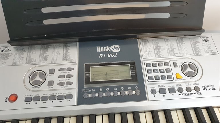 Kids Rock Jam keyboard