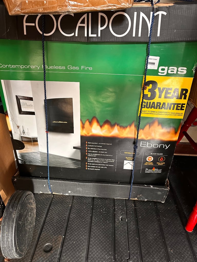 image for Focal point Contemporary Flueless Gas Fire