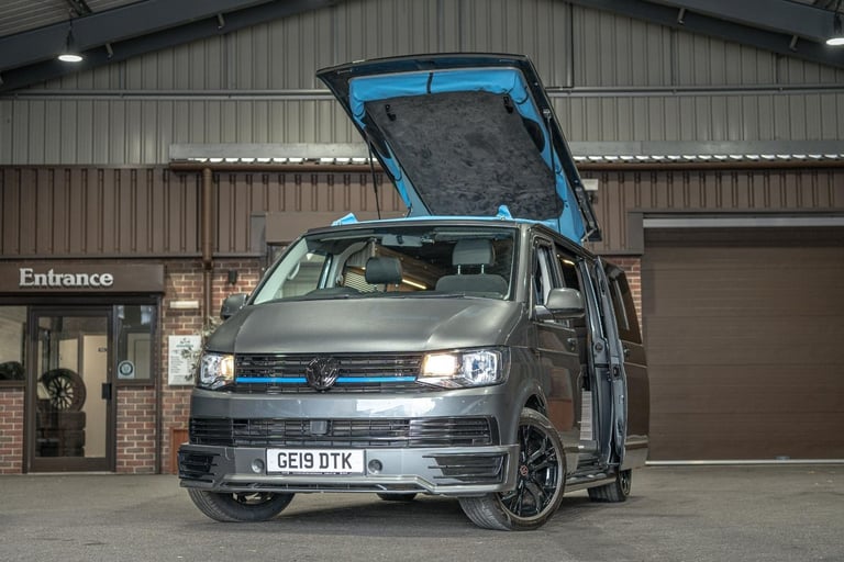 VW Transporter T6 Metallic Grey 2019 Short Wheel Base Petrol Campervan