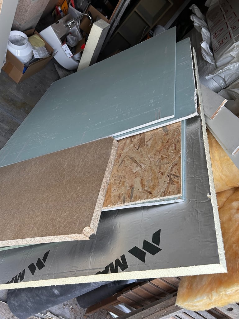 image for Plasterboard and insulation 