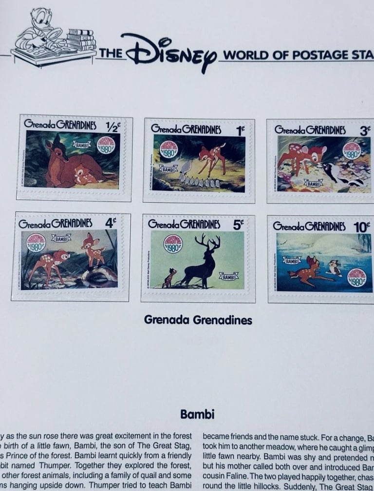 Gold Edition Disney World Of Stamps 