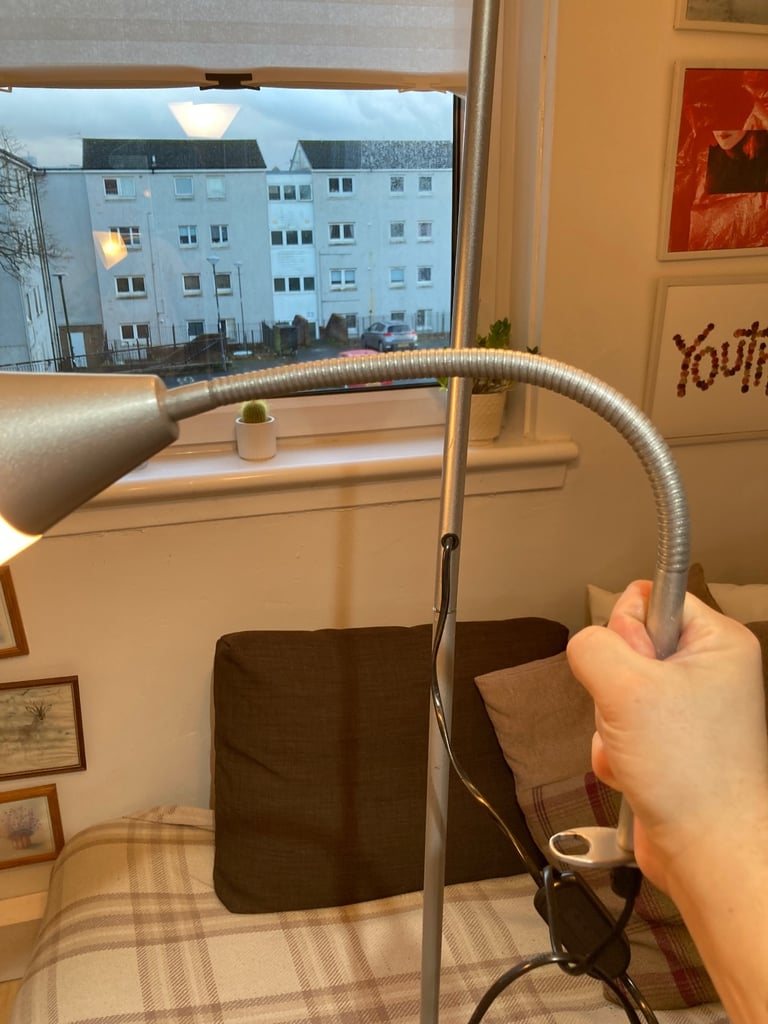 Vintage lloytron mother and child floor lamp