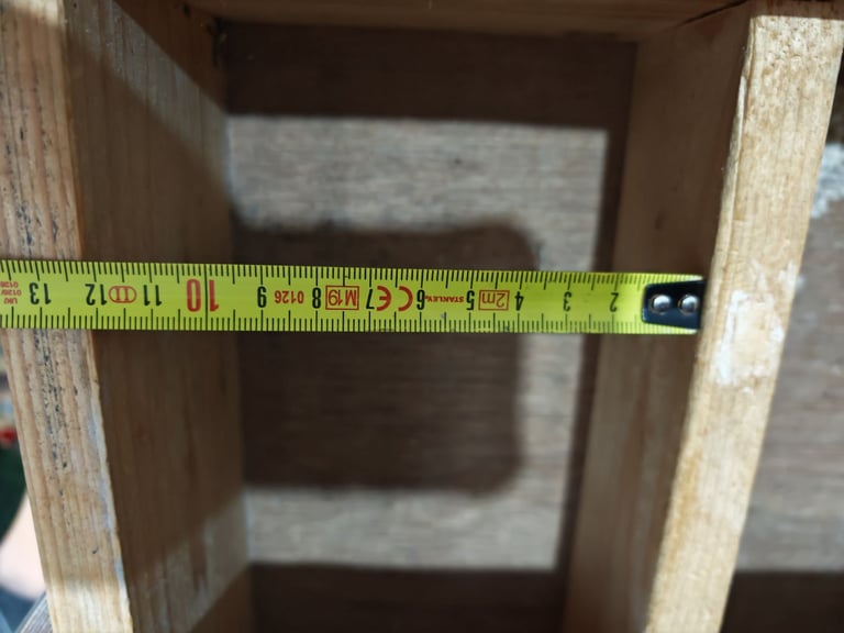 Antique shelves/storage/drawers