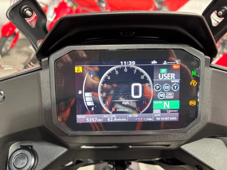 2023 Honda XL750 Transalp, Crash Bars, Fog Lights, Heated Grips, 5357 Miles
