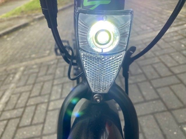 Cruiser eBike 250wh motor 36v Battery - Pannier Bags-Lock- Phone Holder- Black