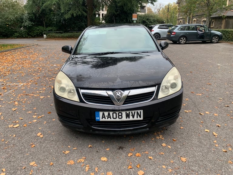 image for 2008 BLACK VAUXHALL VECTRA 1.8 VVT LIFE PETROL MOT JUNE 2026