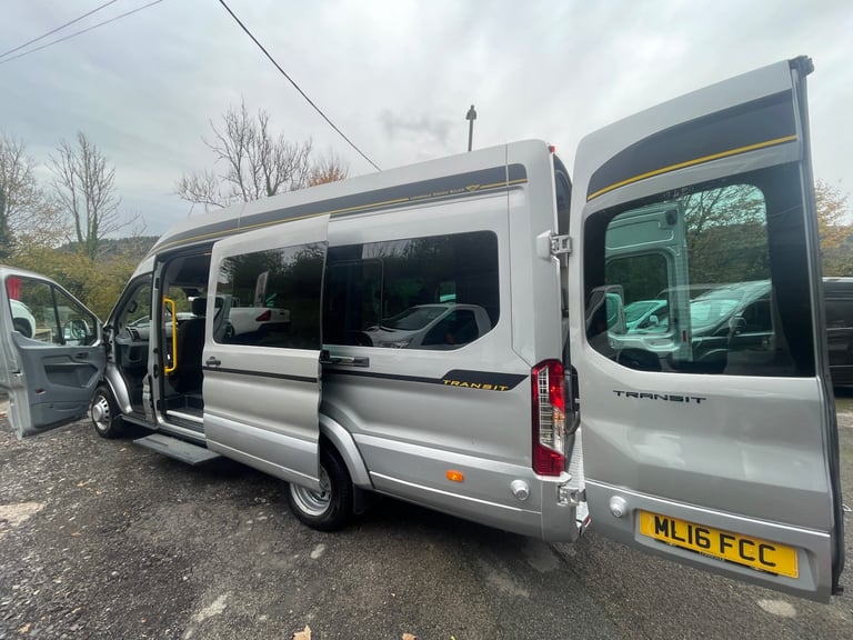 2016 Ford Transit 2.2 TDCi 125ps H3 17 Seater TREND / EURO 6 Minibus Diesel Manual