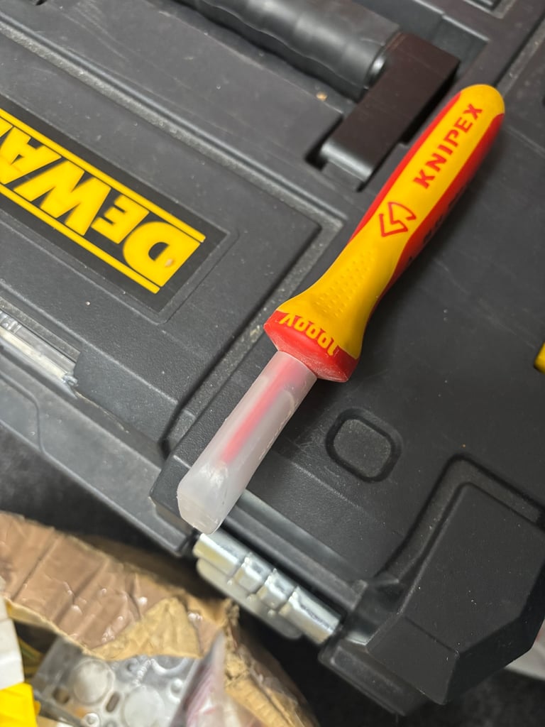 image for Knipex 98 55 vde stripping tool