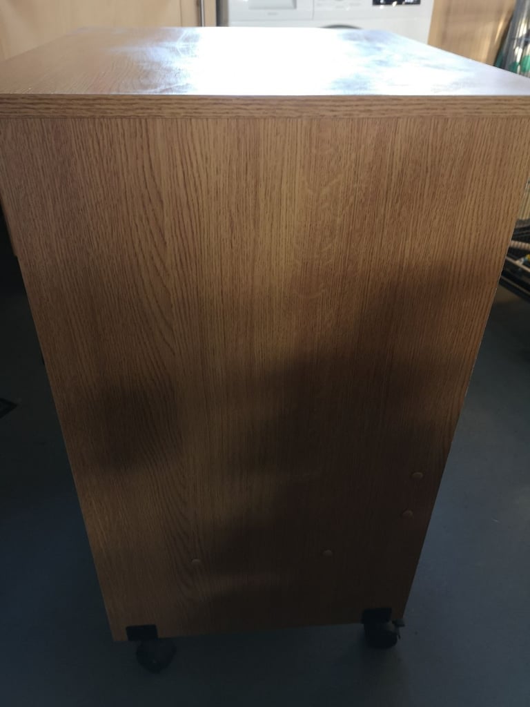 Pine computer desk