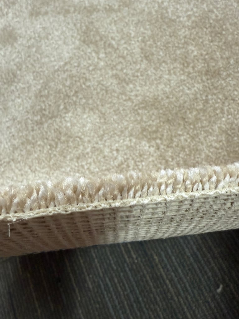 Thick cream beige carpet 1.42m x 4m Brand New