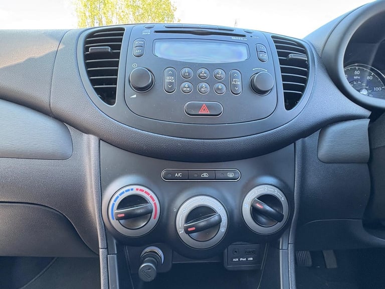 2012 Hyundai i10 1.2 Active Euro 5 5dr HATCHBACK Petrol Manual