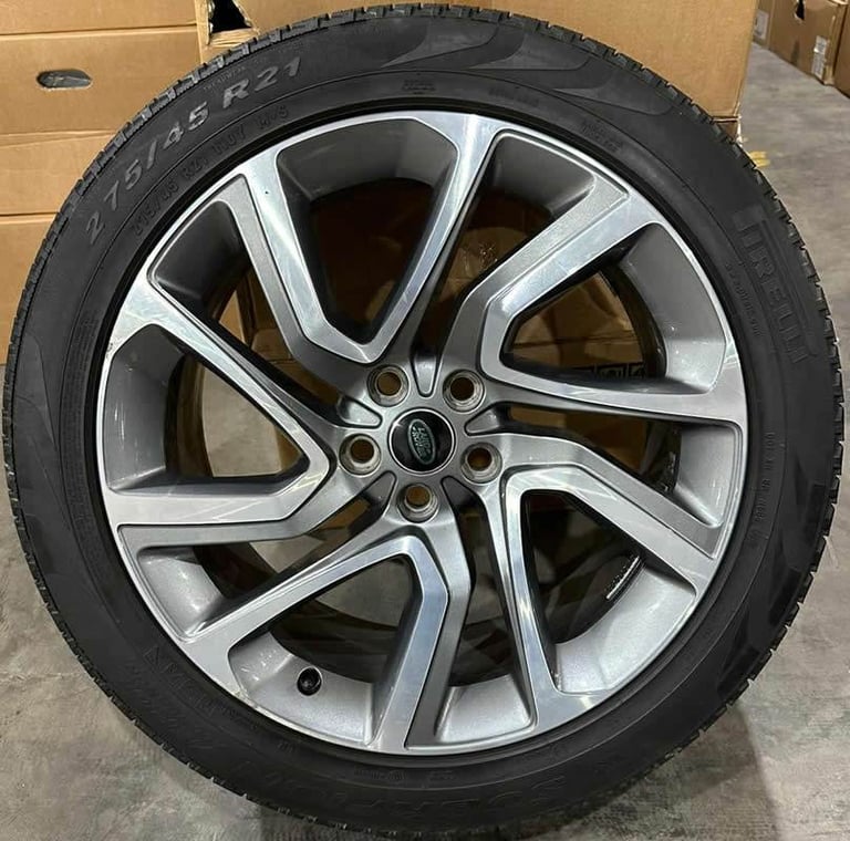 21" GENUINE RANGE ROVER SPORT L494 STYLE ALLOY WHEELS & TYRES