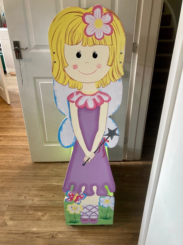 Kids dressing up clothes storage unit