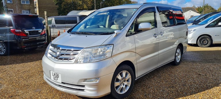 TOYOTA ALPHARD 2 BERTH CAMPERVAN WITH ROCK & ROLL BED & FRIDGE