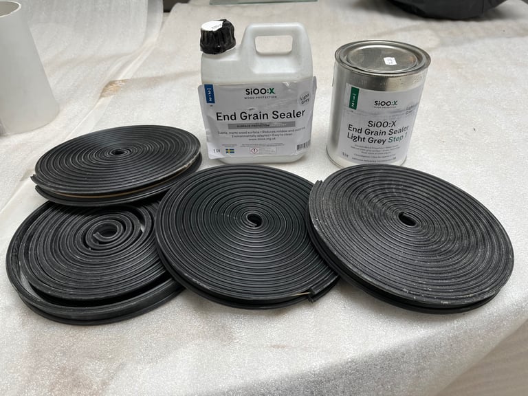 SiOO:X wood protector and KompeFix ventilation strip