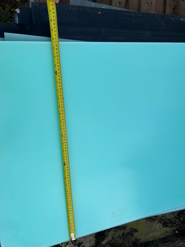 Clear acrylic plastic Perspex plexi glass 5mm thick 1100mm x 700mm and 1300mm x 700mm sheets   