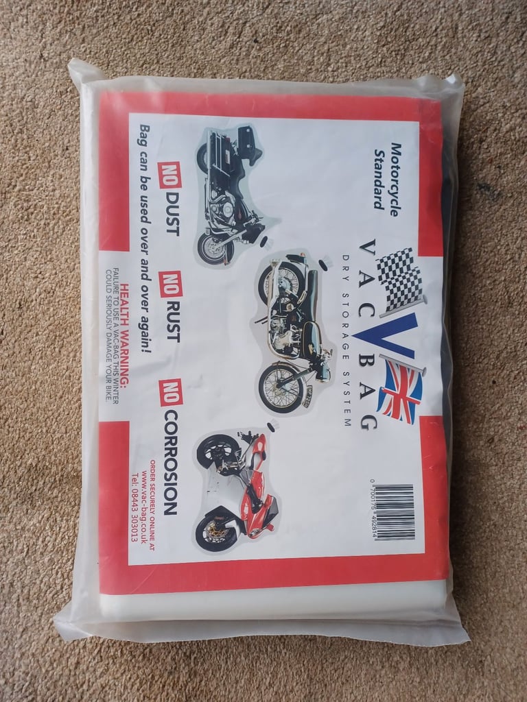 Motorcycle Vac Vac storage bag