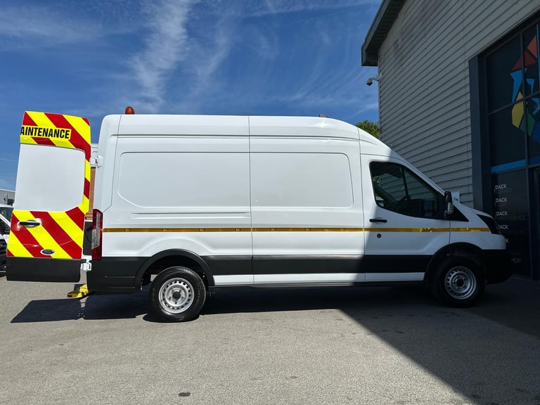 72 Reg Ford Transit L3H3 130ps RWD, Utility, Workshop, Civils, Tow bar & Step