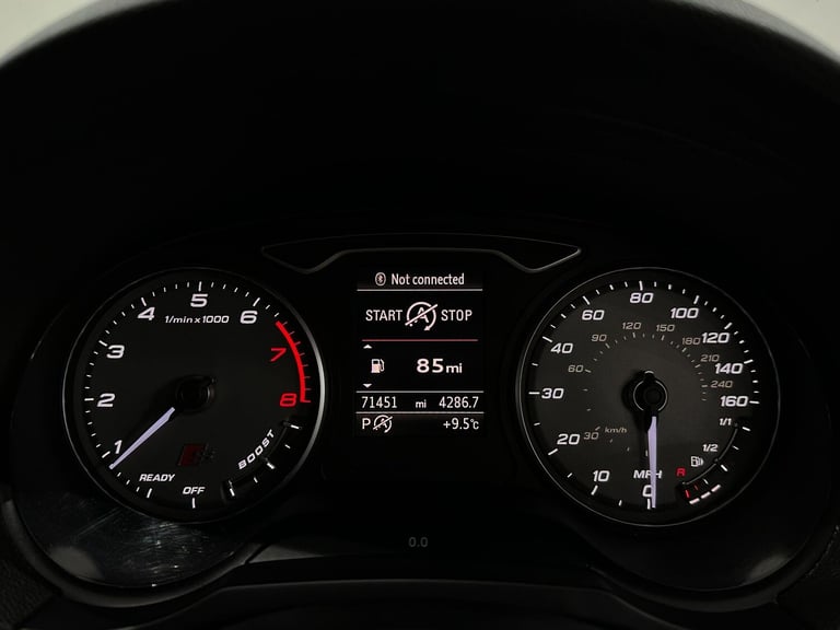 2016 Audi S3 2.0 TFSI Sportback S Tronic quattro Euro 6 (s/s) 5dr HATCHBACK Petrol Automatic