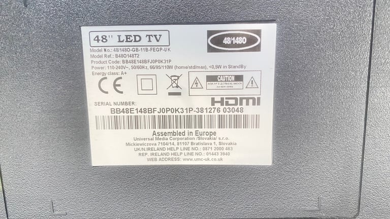 Blaupunkt 48” TV