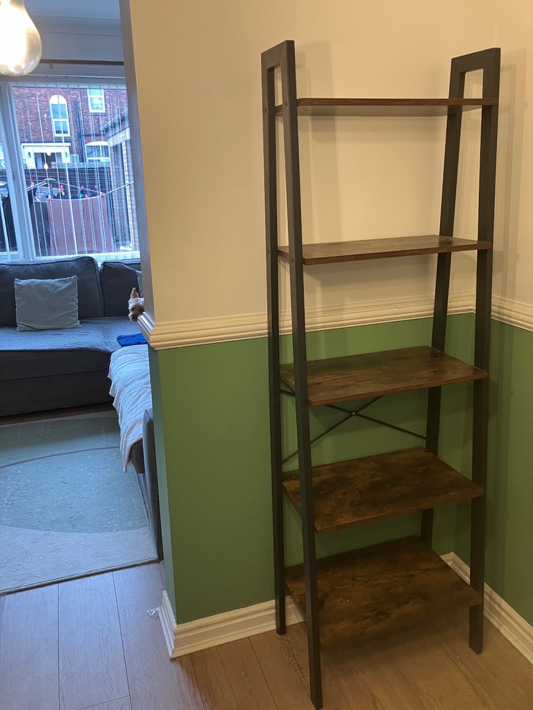 image for Ladder shelf brown