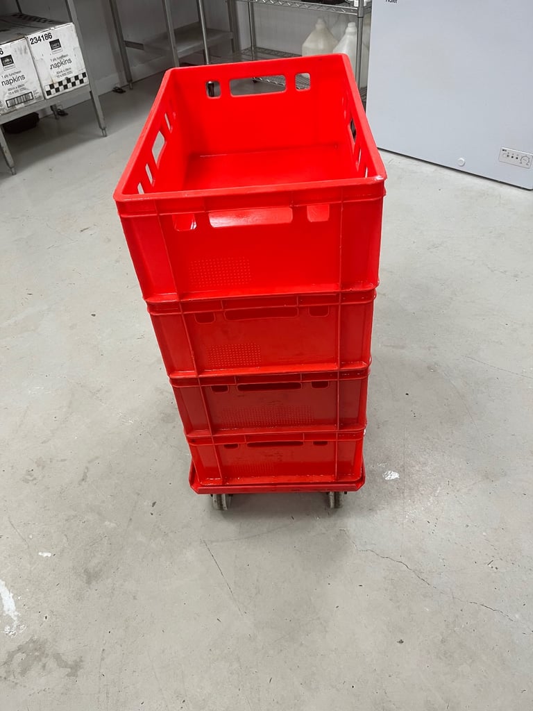 Food grade crates
