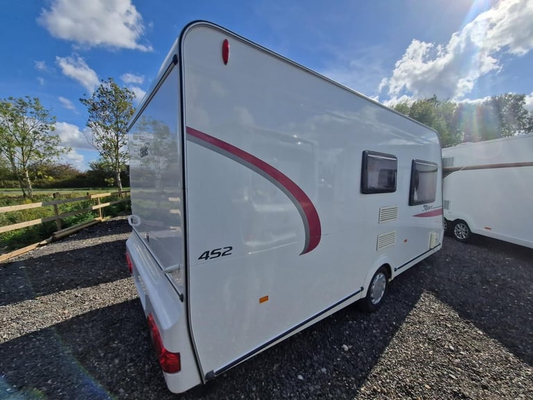 2010 Elddis Lunar XPlore 452 Single Axle 2 Berth Motor Mover Large Rear Bathroom