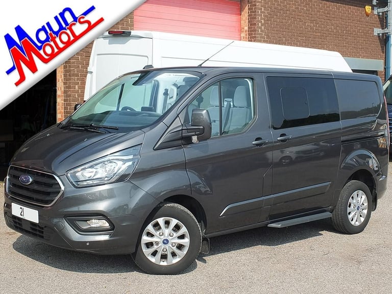 image for 2021 Ford Transit Custom 300 TDCi 170PS Double Cab-In Van 6 Seat CREW Van