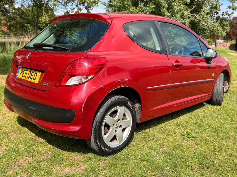 2011 PEUGEOT 207 - 1 YEARS MOT