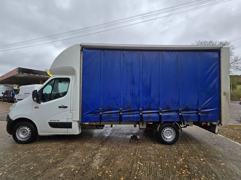 2017 Renault Master 2.3 DCI 145 LUTON CURTAIN SIDE TAIL LIFT CHASSIS CAB Diesel Manual