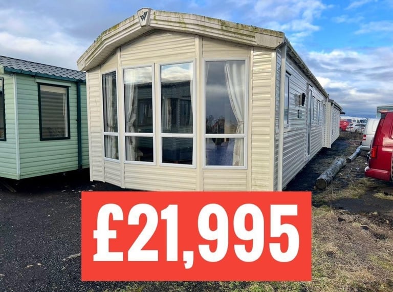 Static caravan double glazed & central heated 3 bedrooms Willerby Winchester